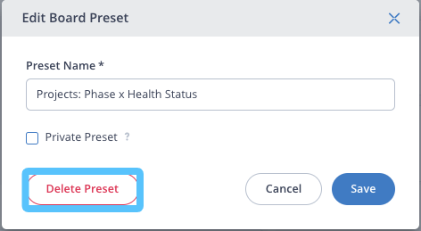 delete board presets via update