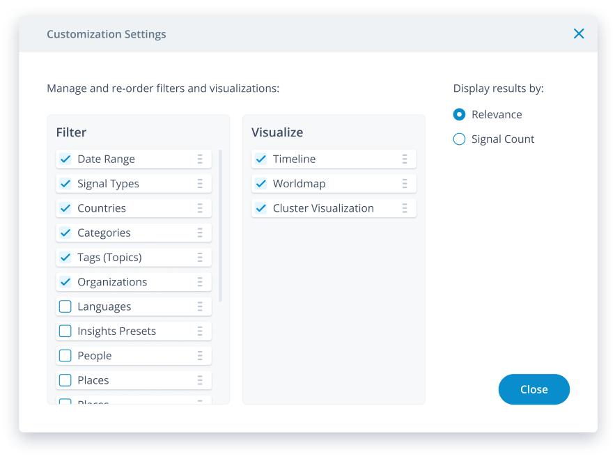Personalizing Insights