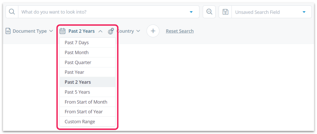 Relative Date Ranges